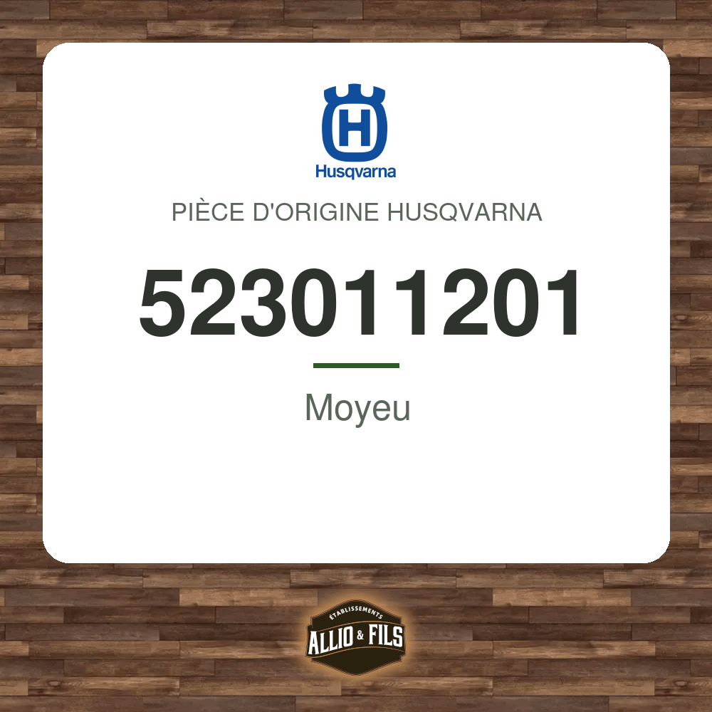 Moyeu - Husqvarna 523011201