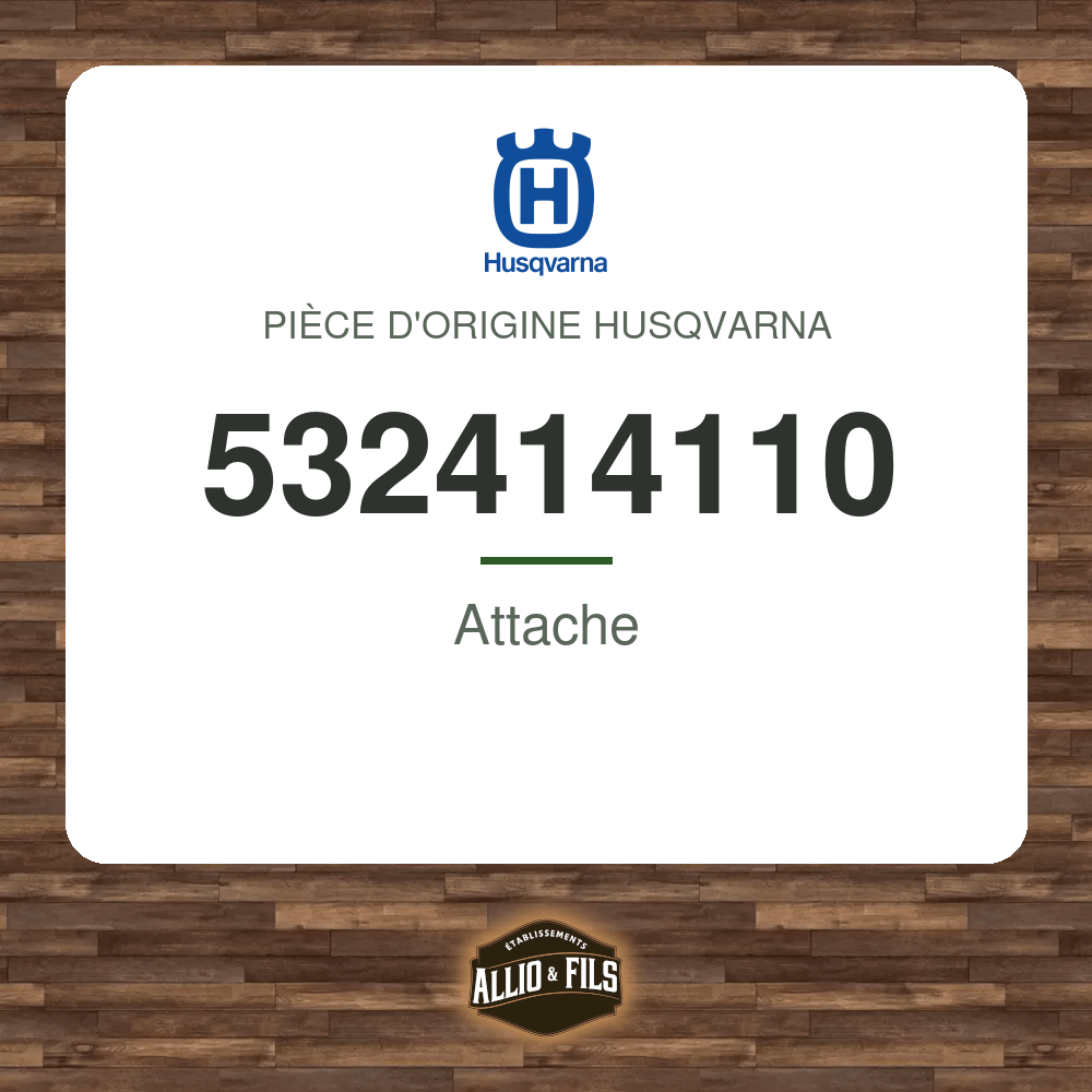 Attache - Husqvarna 532414110