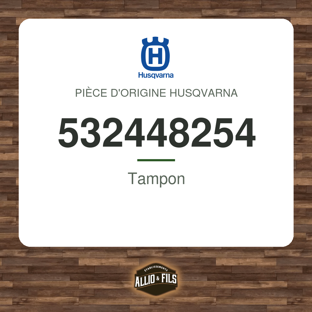 Tampon - Husqvarna 532448254