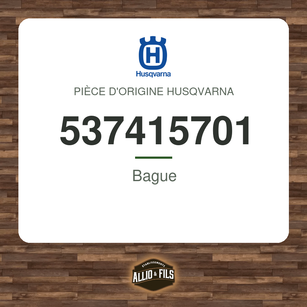 Bague - Husqvarna 537415701