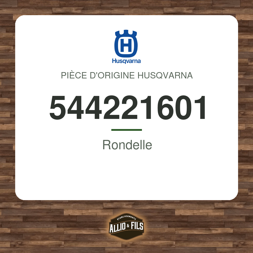 Rondelle - Husqvarna 544221601