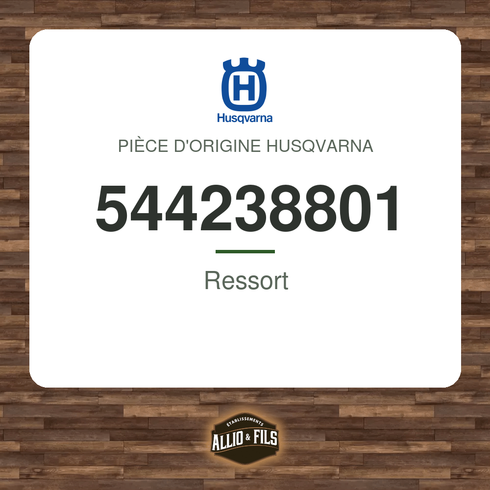 Ressort - Husqvarna 544238801