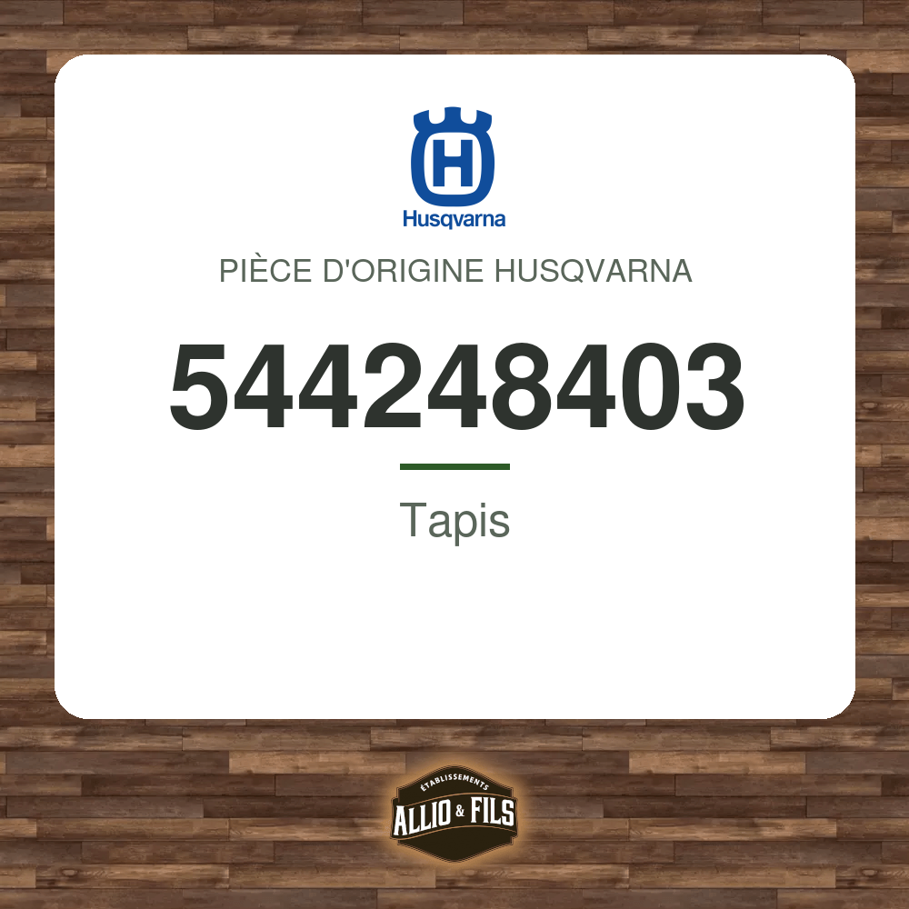Tapis - Husqvarna 544248403