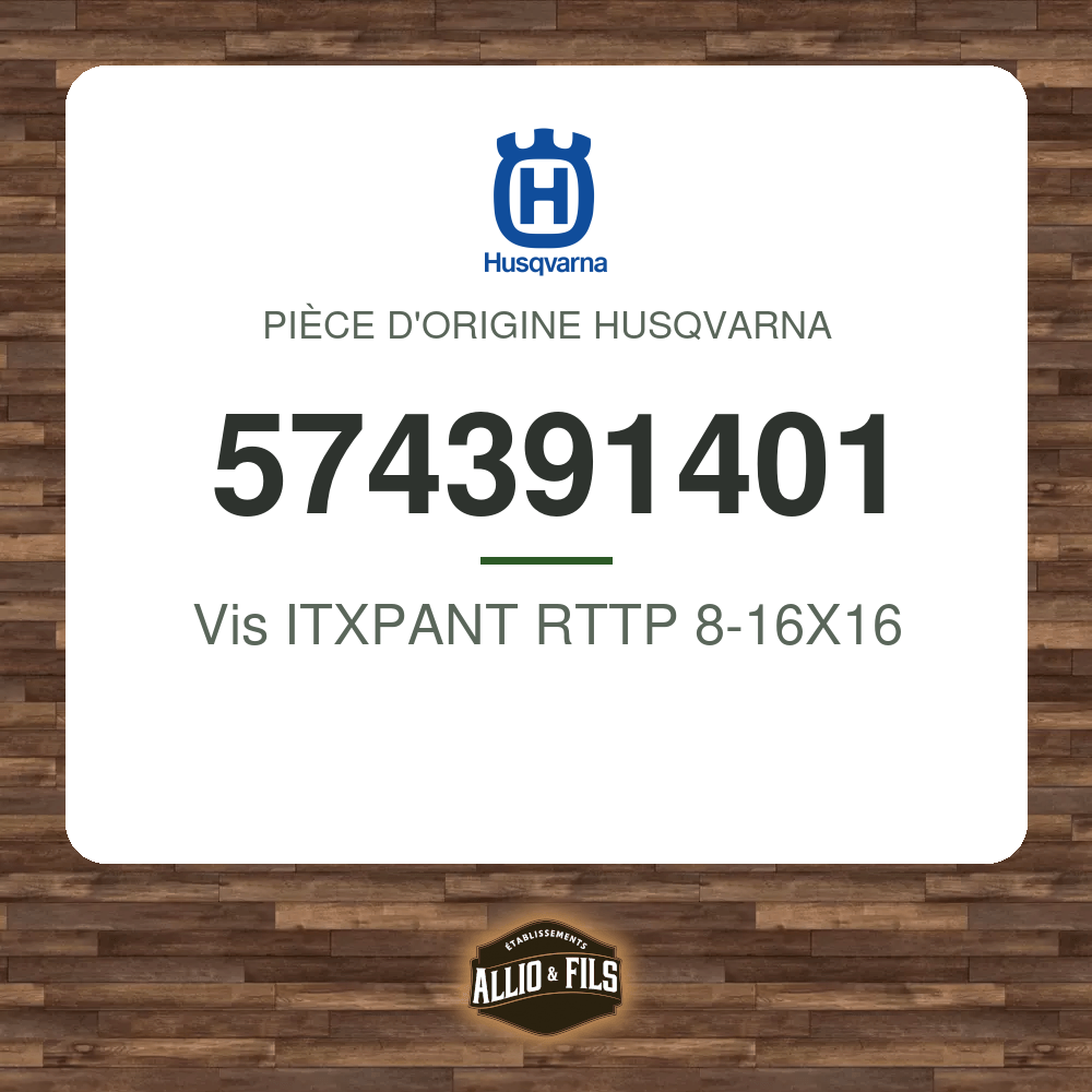 Vis ITXPANT RTTP 8-16X16 - Husqvarna 574391401
