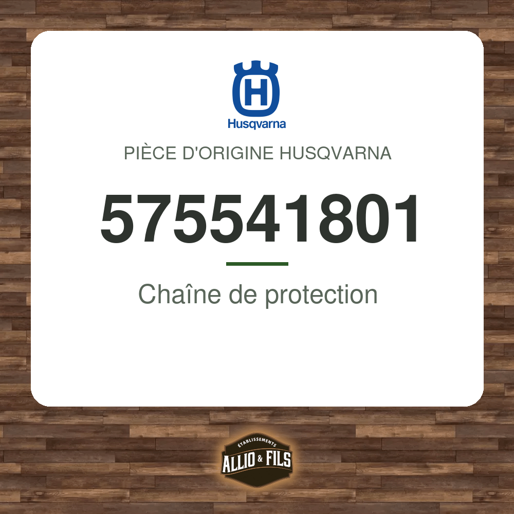 Chaîne de protection - Husqvarna 575541801