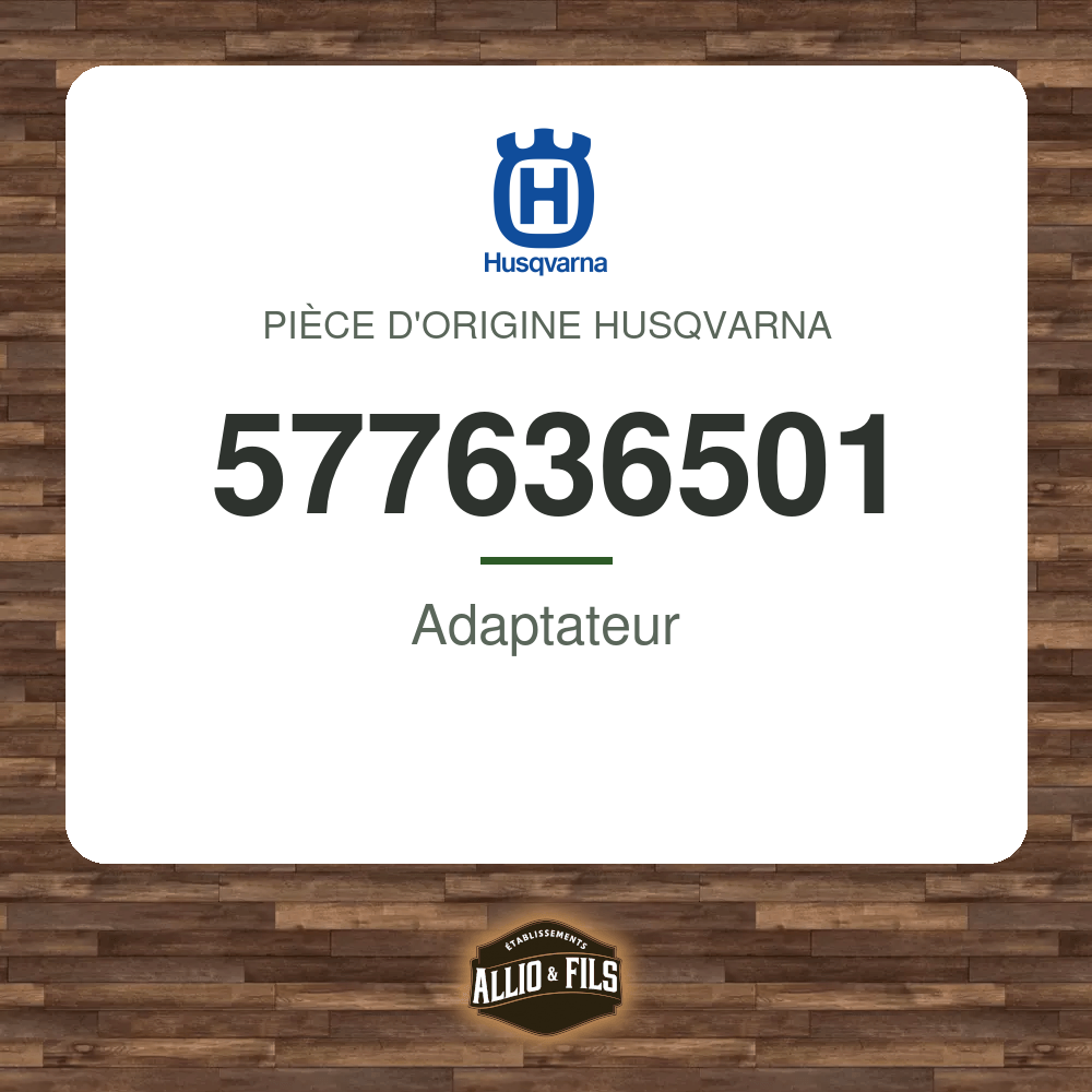 Adaptateur - Husqvarna 577636501