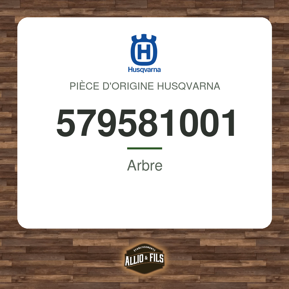 Arbre - Husqvarna 579581001