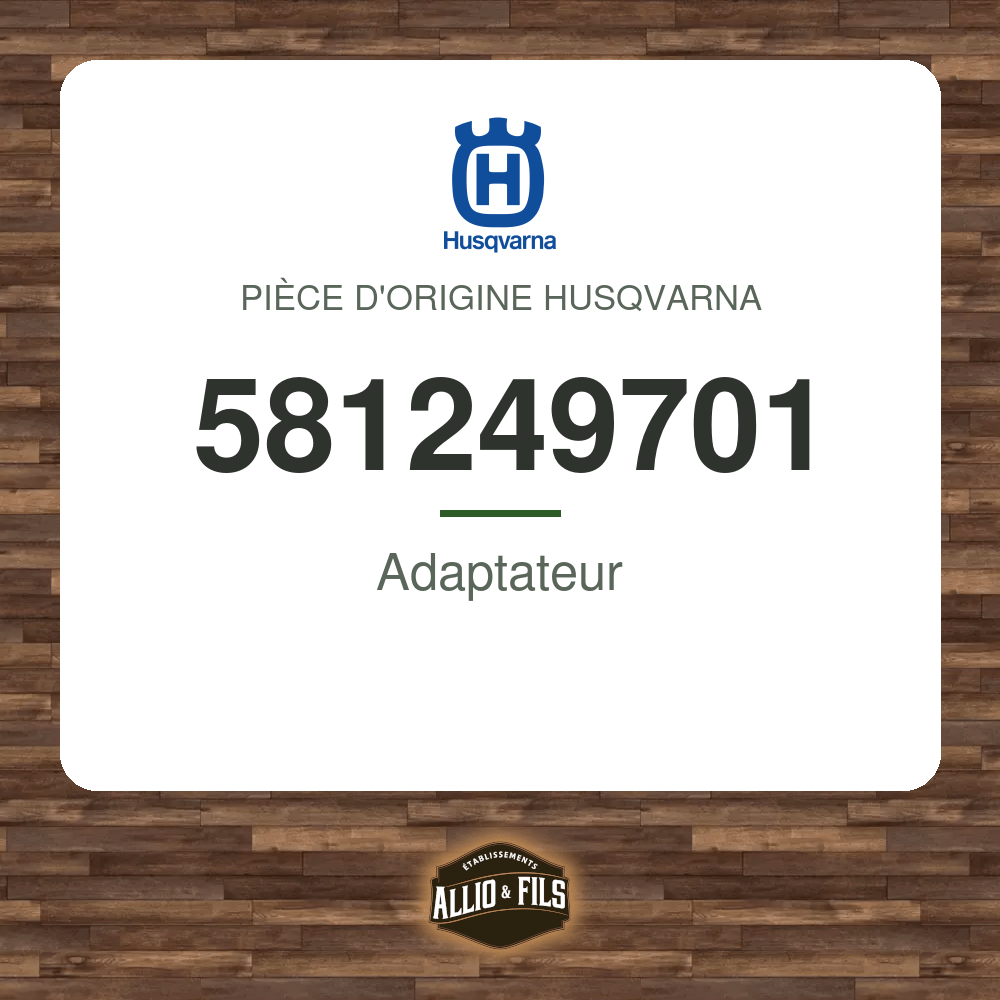 Adaptateur - Husqvarna 581249701