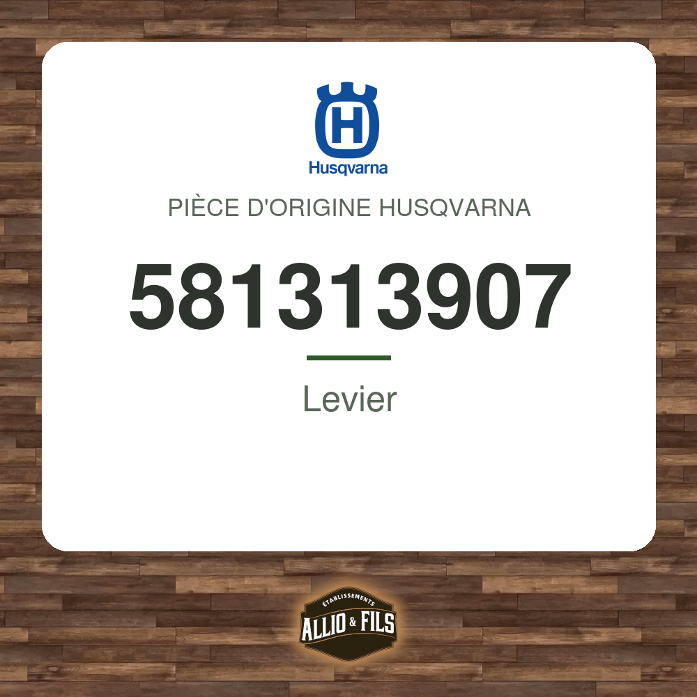 Levier - Husqvarna 581313907