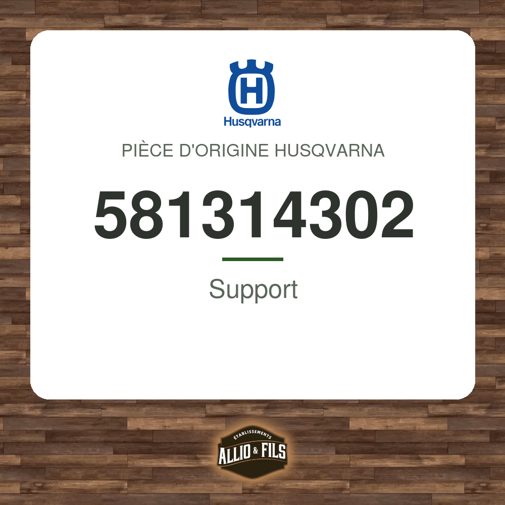 Support - Husqvarna 581314302