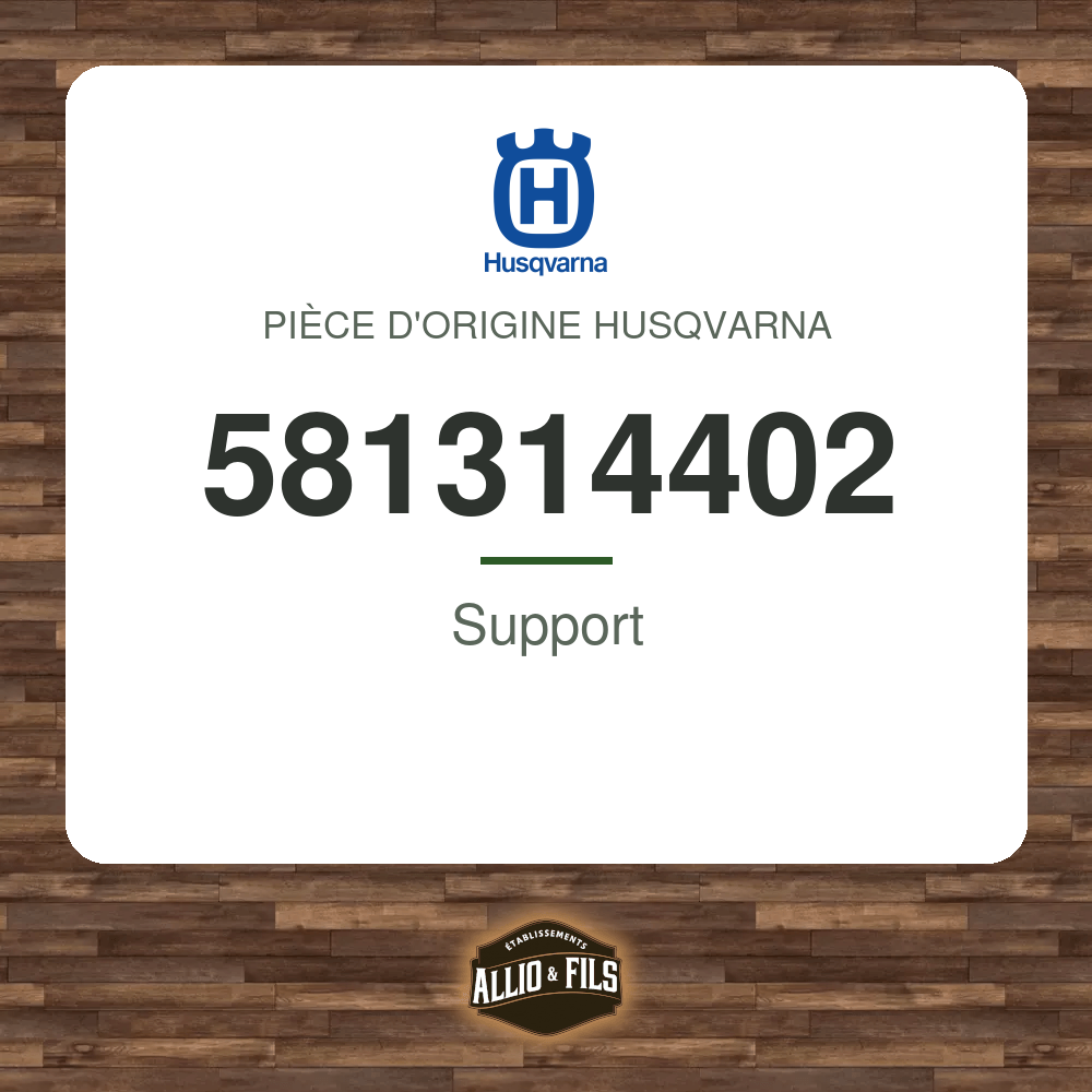 Support - Husqvarna 581314402