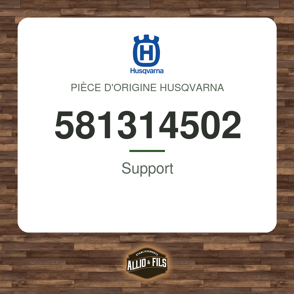 Support - Husqvarna 581314502