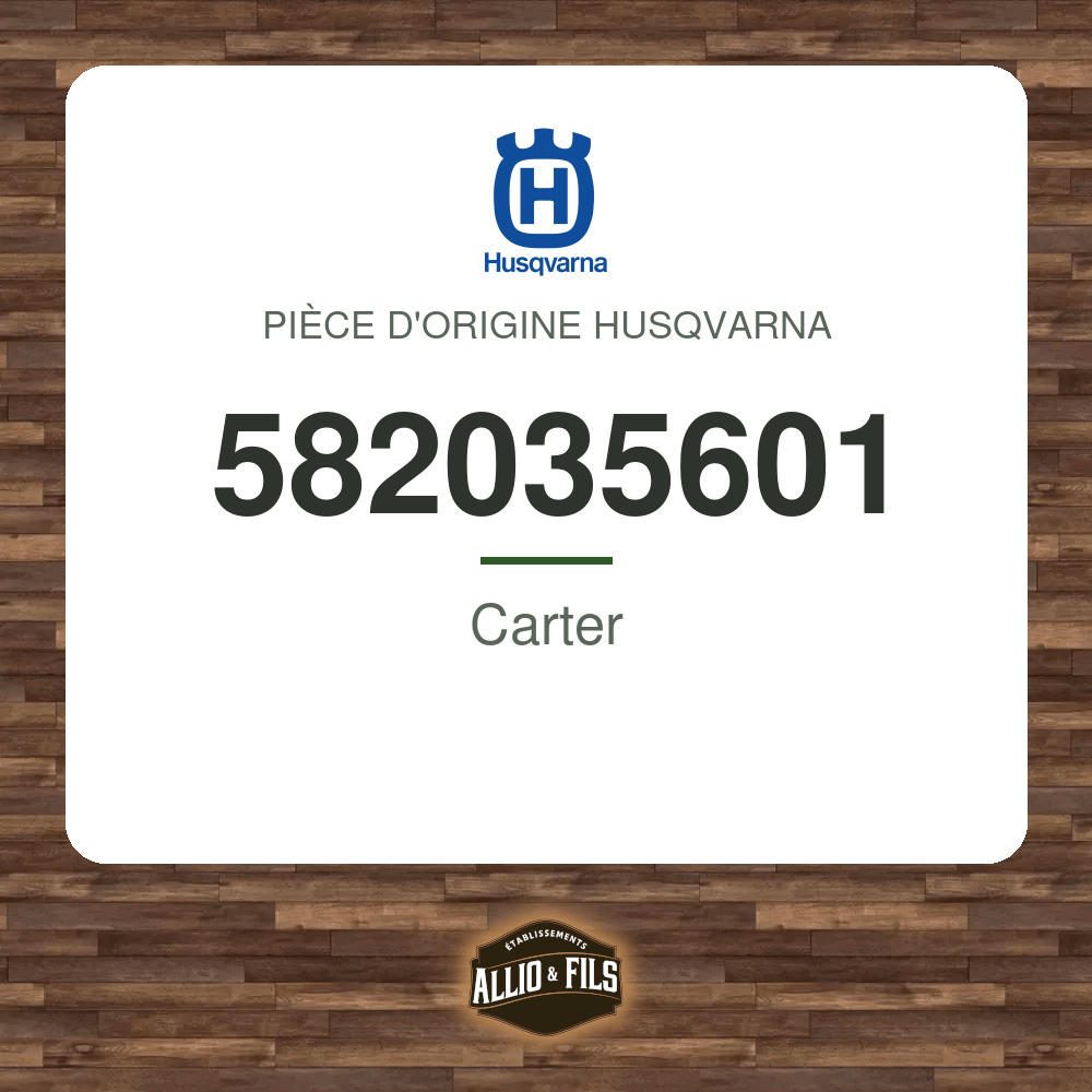 Carter - Husqvarna 582035601
