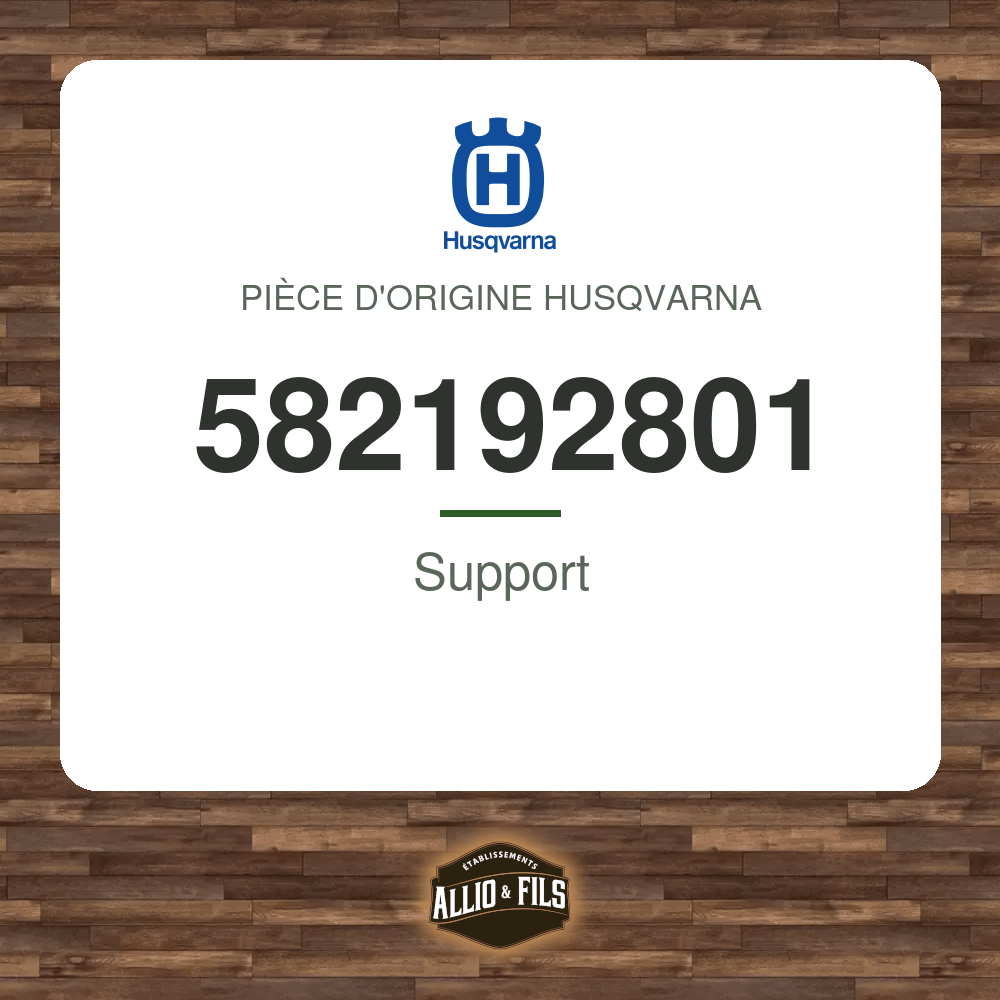 Support - Husqvarna 582192801
