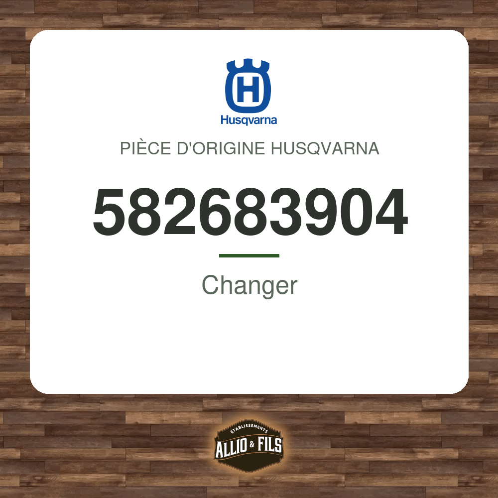 Changer - Husqvarna 582683904