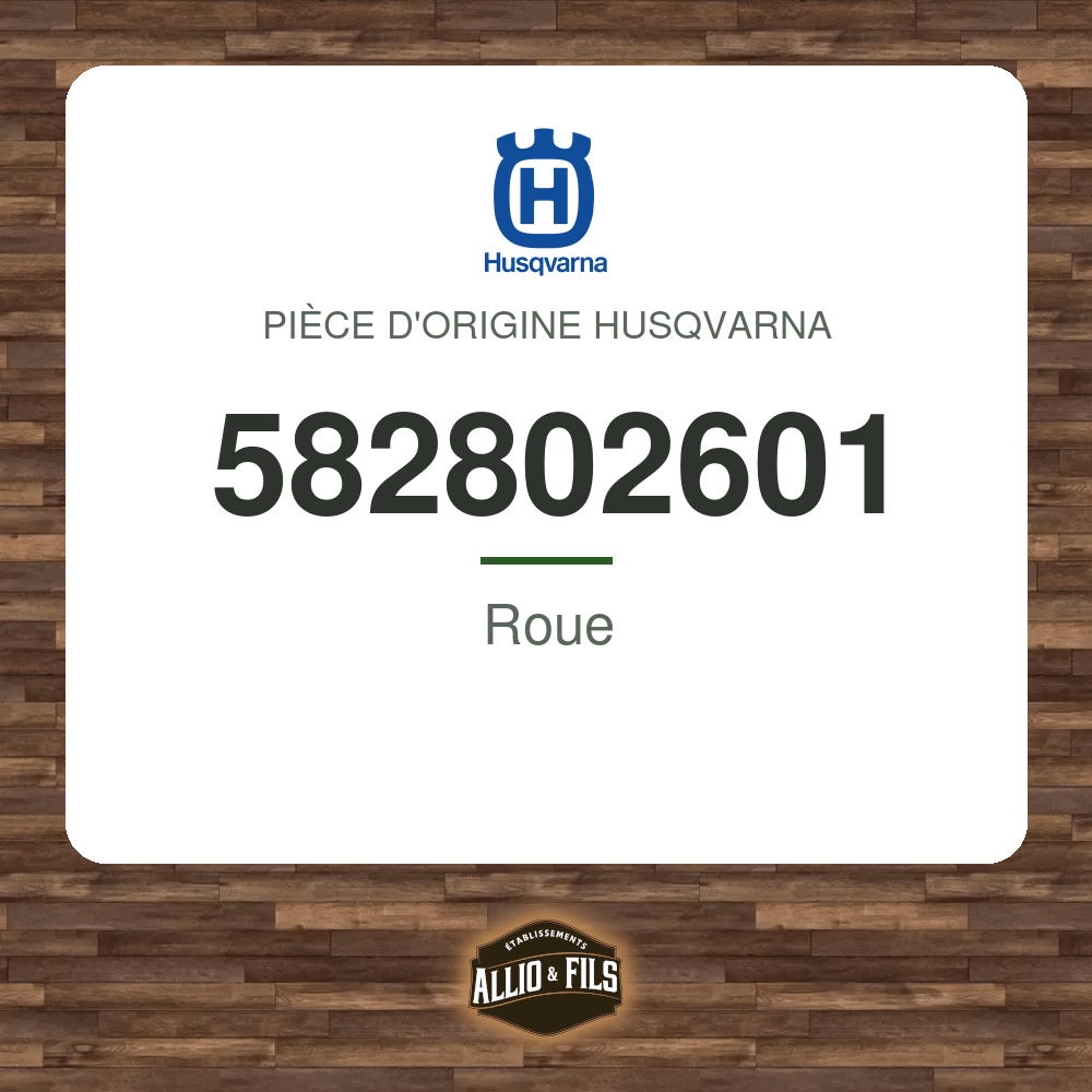 Roue - Husqvarna 582802601