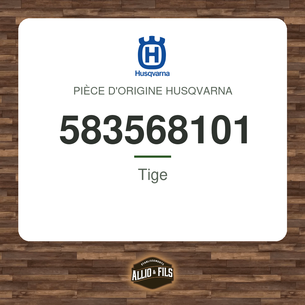 Tige - Husqvarna 583568101