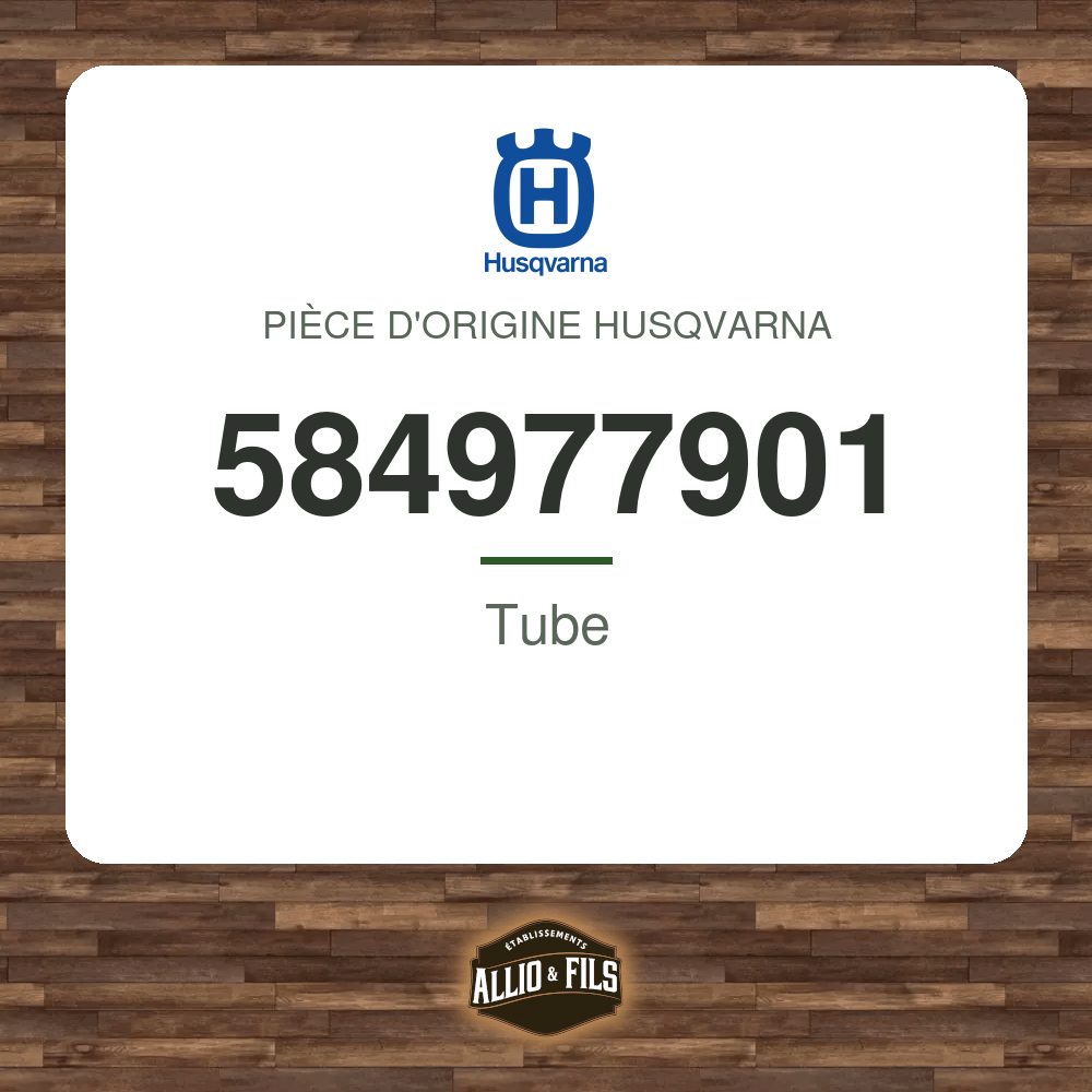 Tube - Husqvarna 584977901