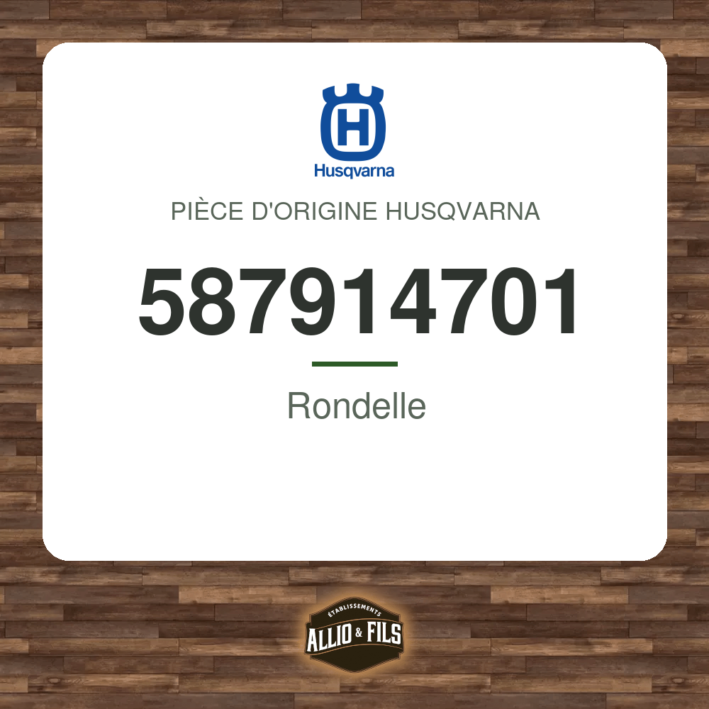 Rondelle - Husqvarna 587914701