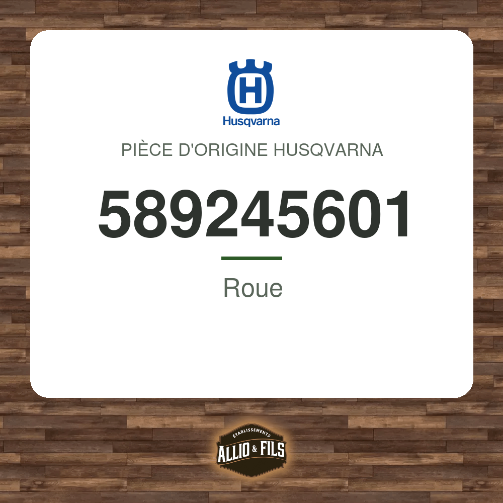 Roue - Husqvarna 589245601