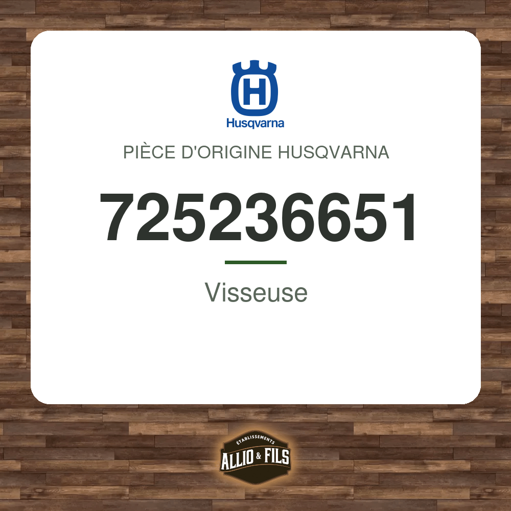 Visseuse - Husqvarna 725236651