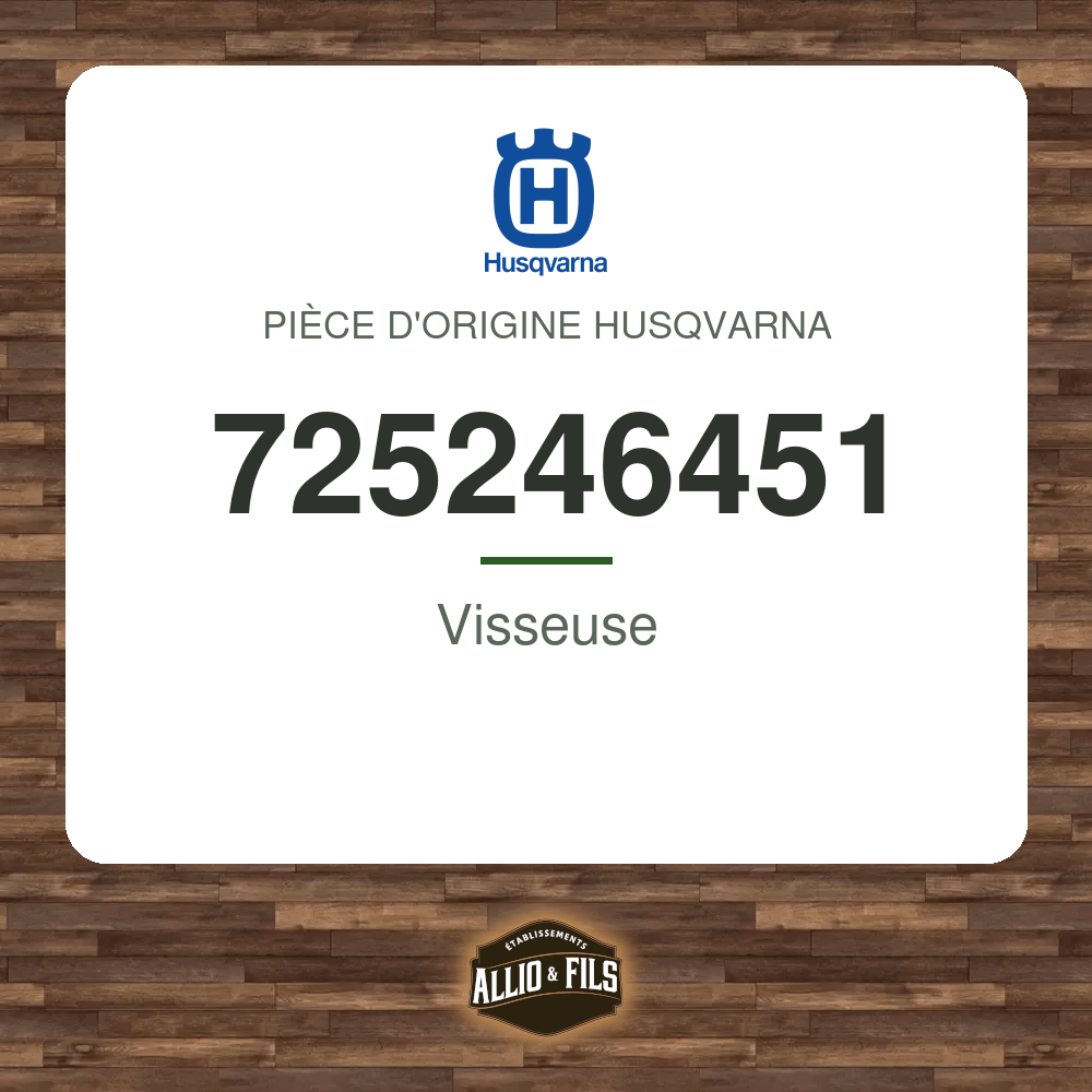 Visseuse - Husqvarna 725246451