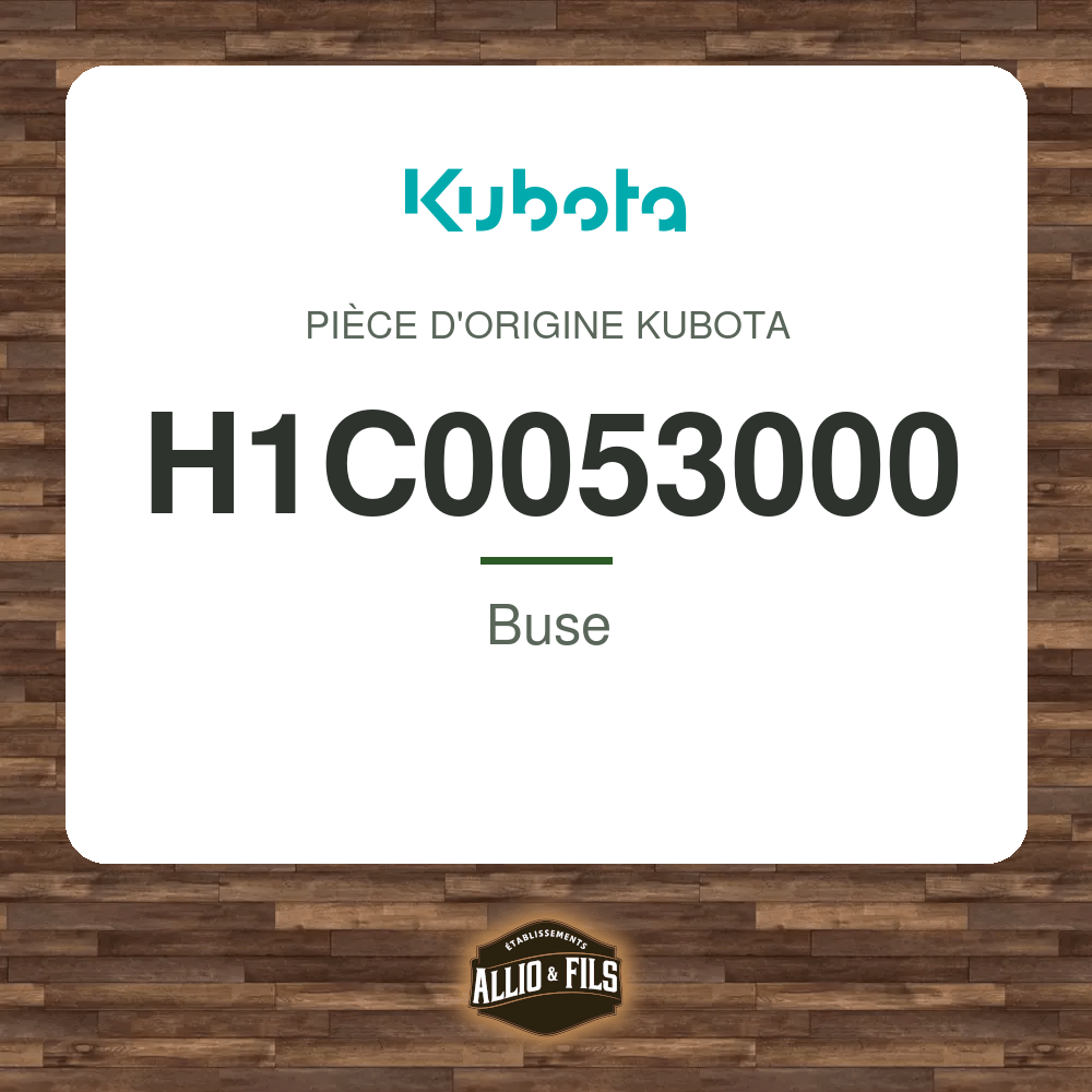 Buse - Kubota H1C0053000