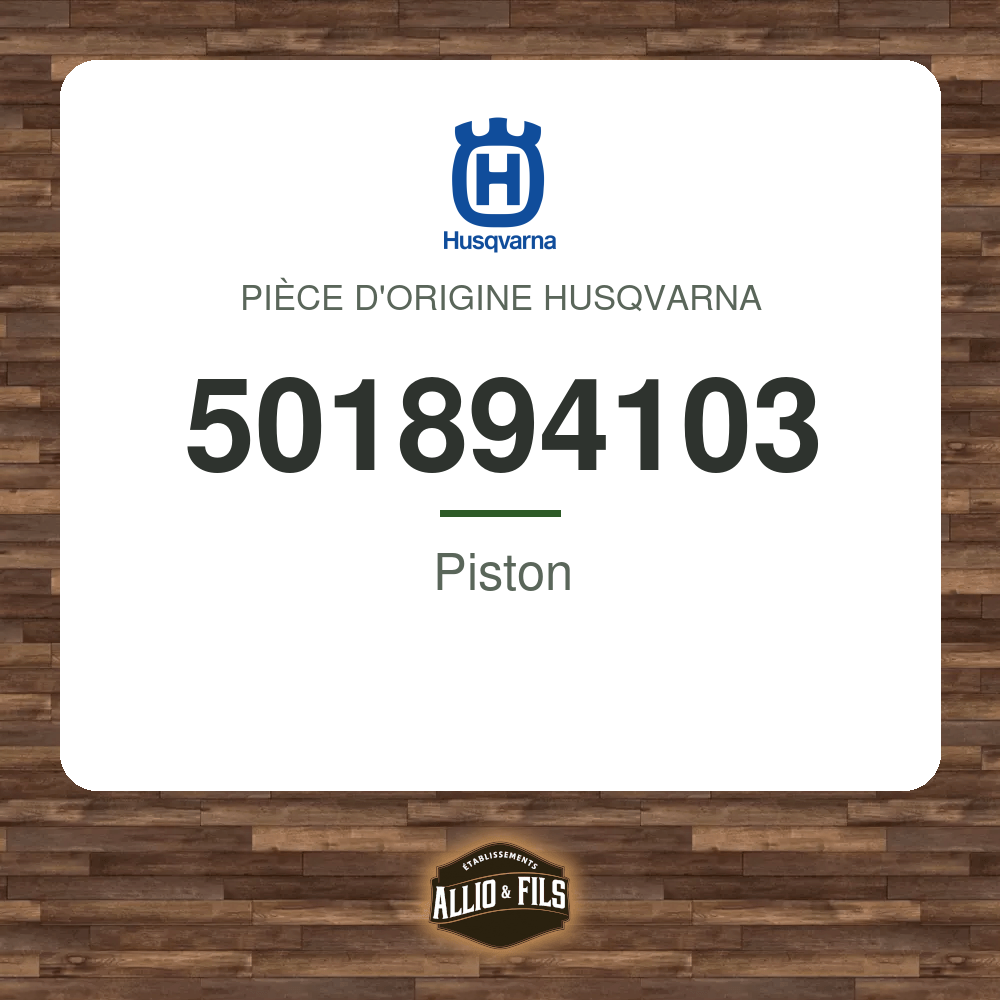 Piston - Husqvarna 501894103