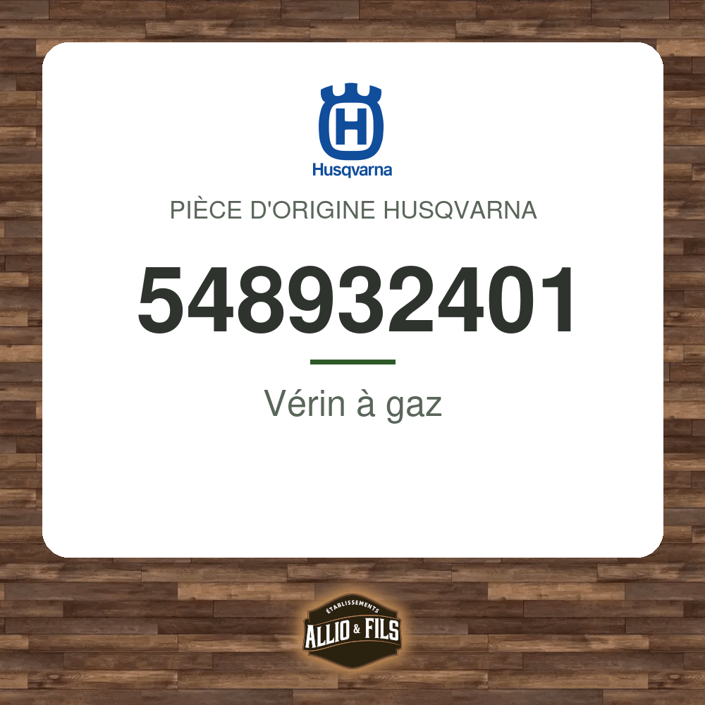 Vérin à gaz - Husqvarna 548932401