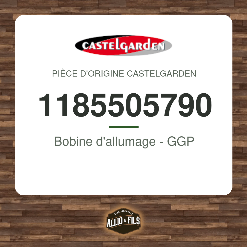 Bobine d'allumage - GGP 1185505790