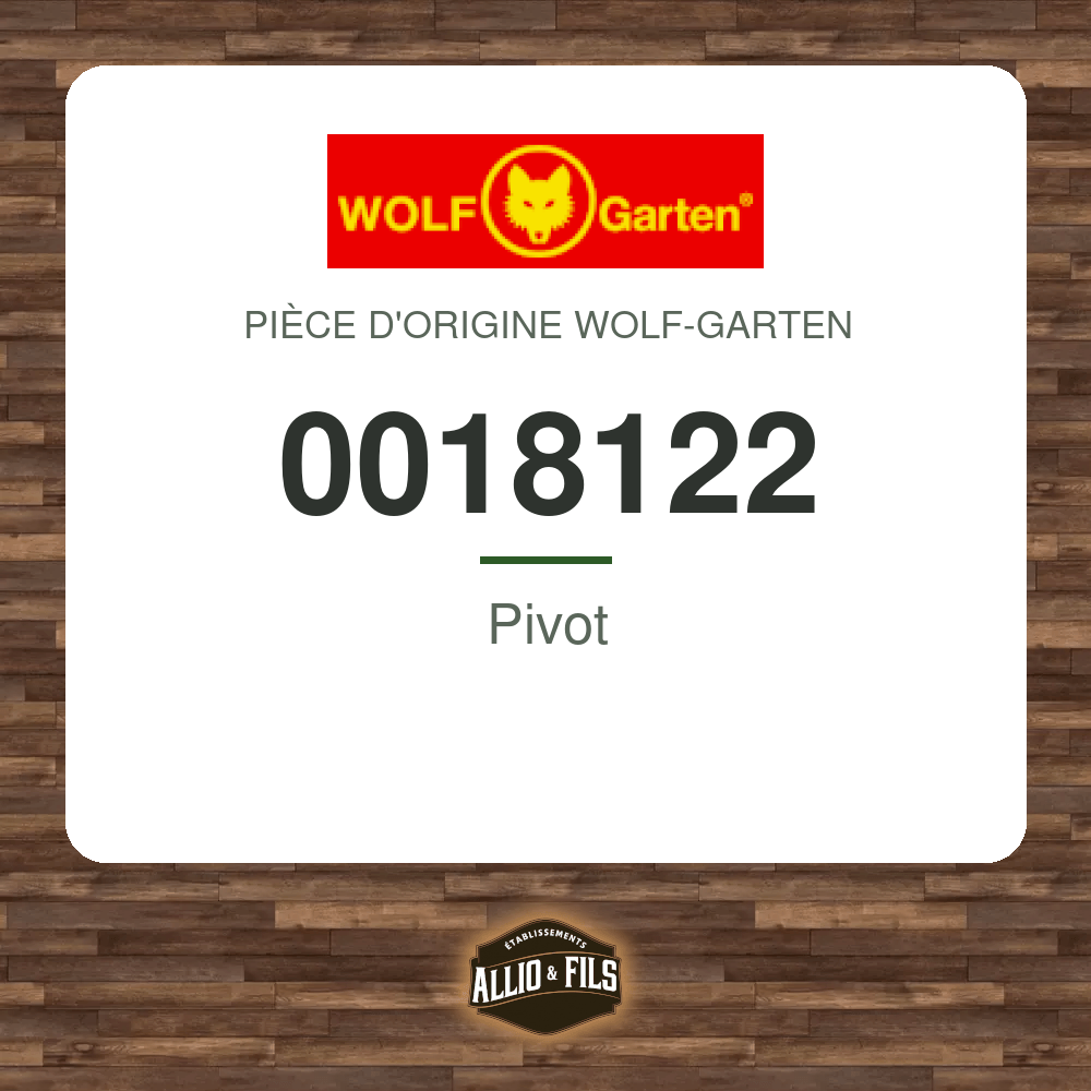 Pivot - Wolf-Garten 0018122