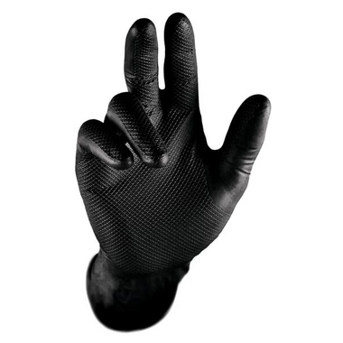 Gants jetables nitrile noir Ambi Grip 67-246