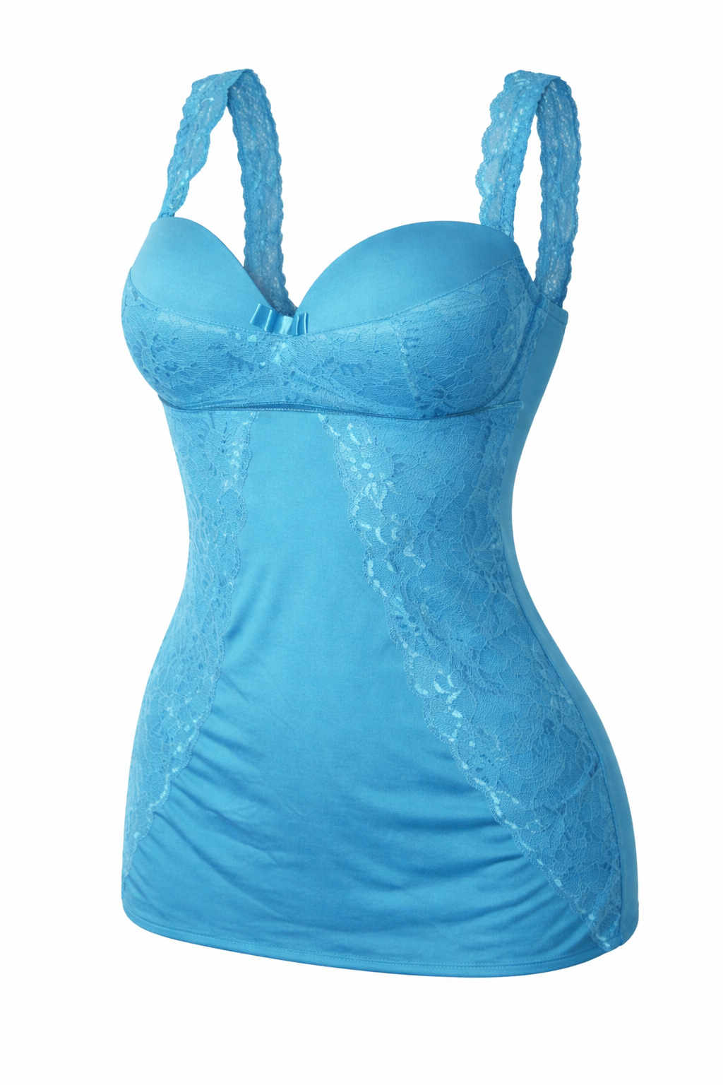 bleuEnsemble caraco string Bleu Turquoise Sensation (5)