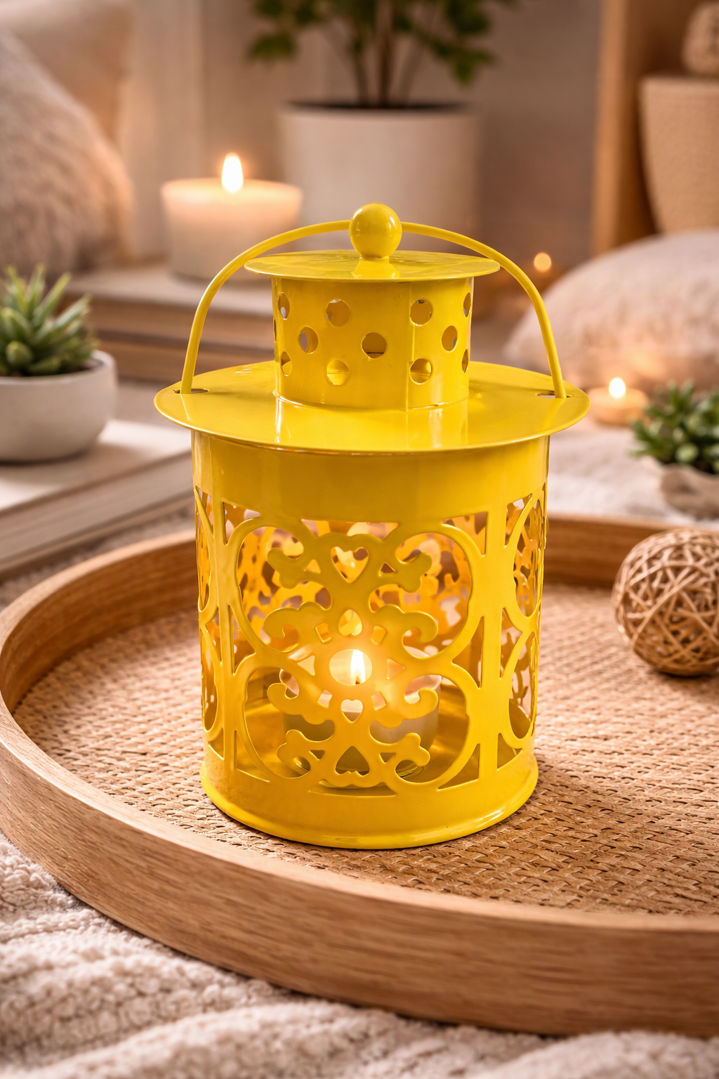 lenterne jaune a led