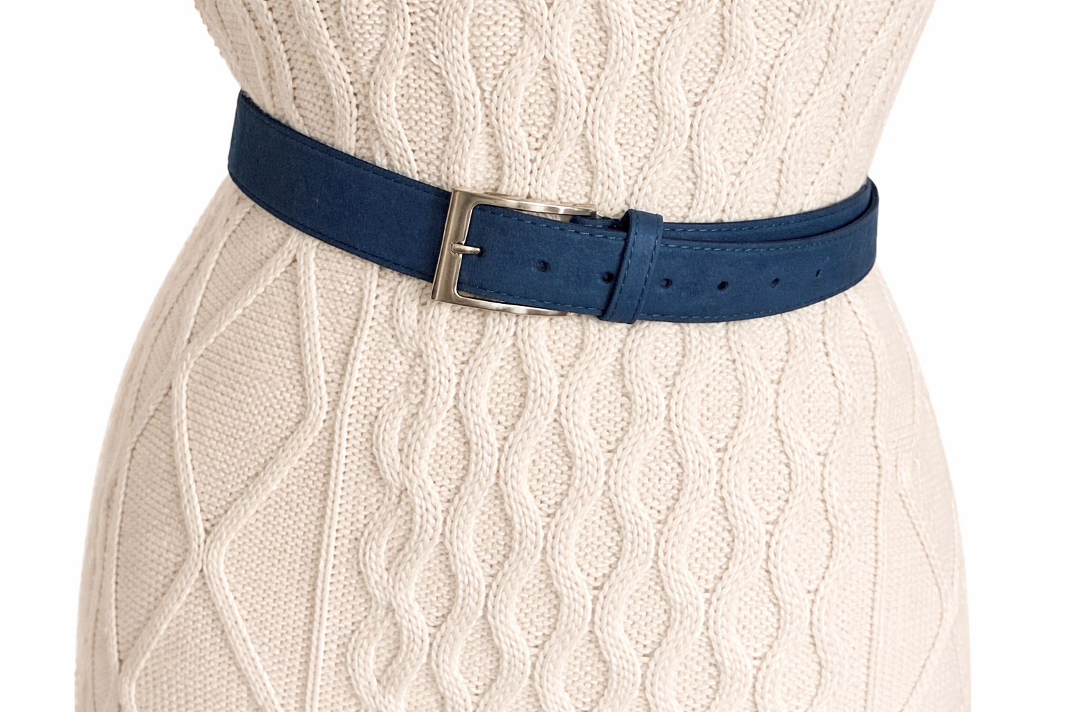ceinture en cuir suédé bleu (1)