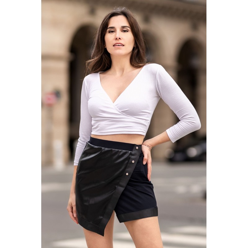 Jupe courte noire Mia -57258