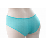 Culotte bikini -dentelle raffinée, nœud bijou, effet invisible (5)