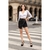 Jupe courte noire Mia -36418