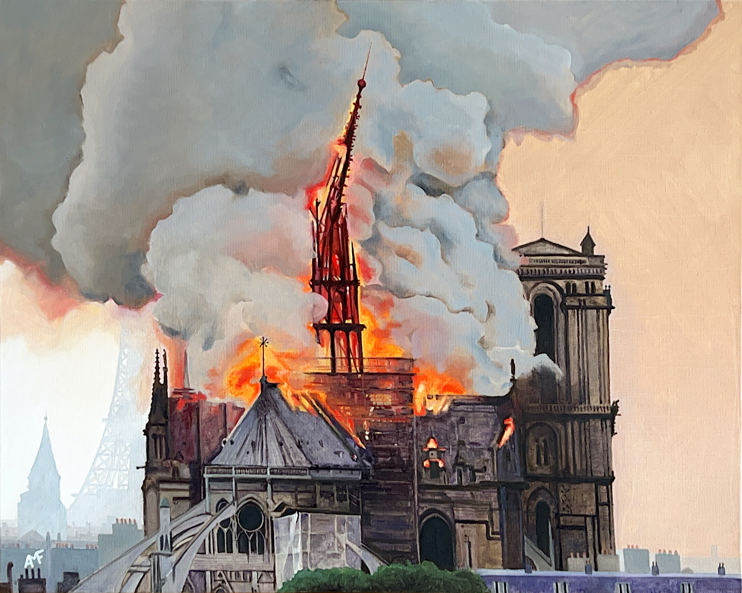 Lincendie de Notre dame