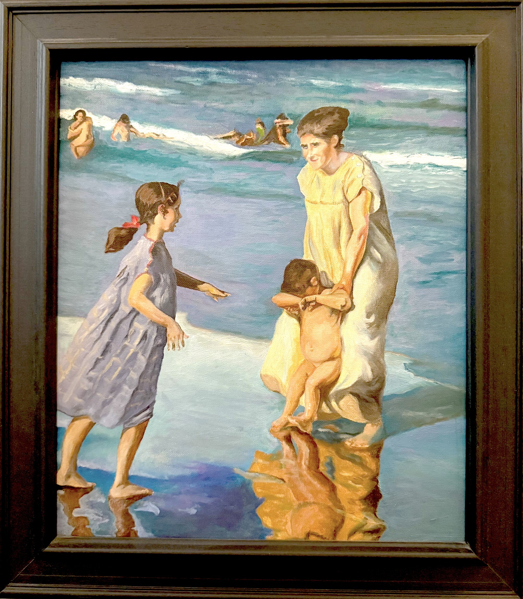 Groupe à la plage