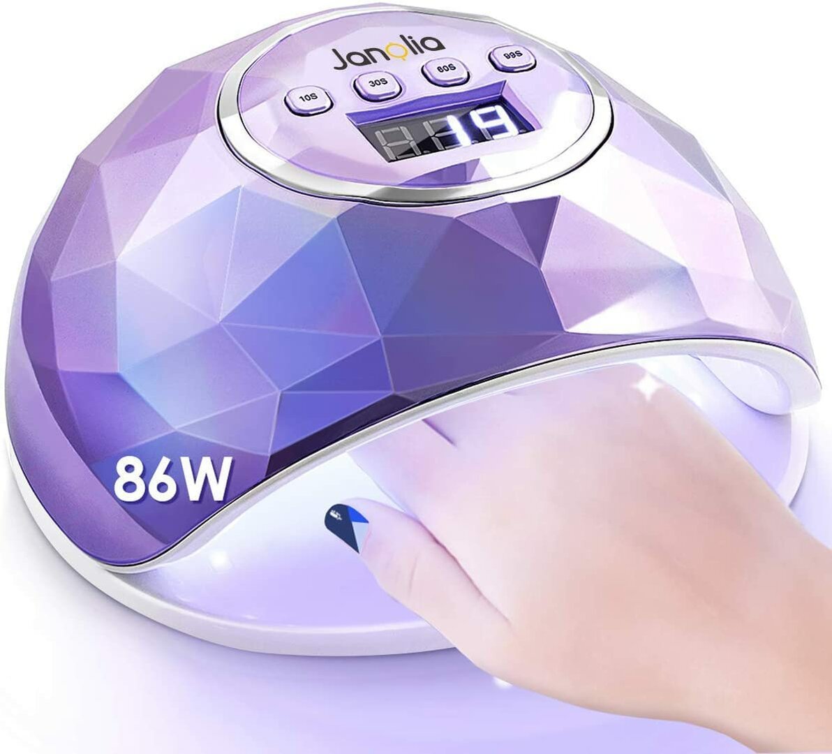MidPower 86W Nagellampe – Professioneller UV/LED-Trockner mit LCD & Sensor – Abbildung 1