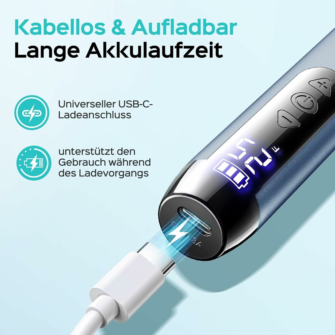 SpeedDrill C51 – Premium Nagelfräser 35.000 U/min mit LED-Display & 25 Stufen – Abbildung 7