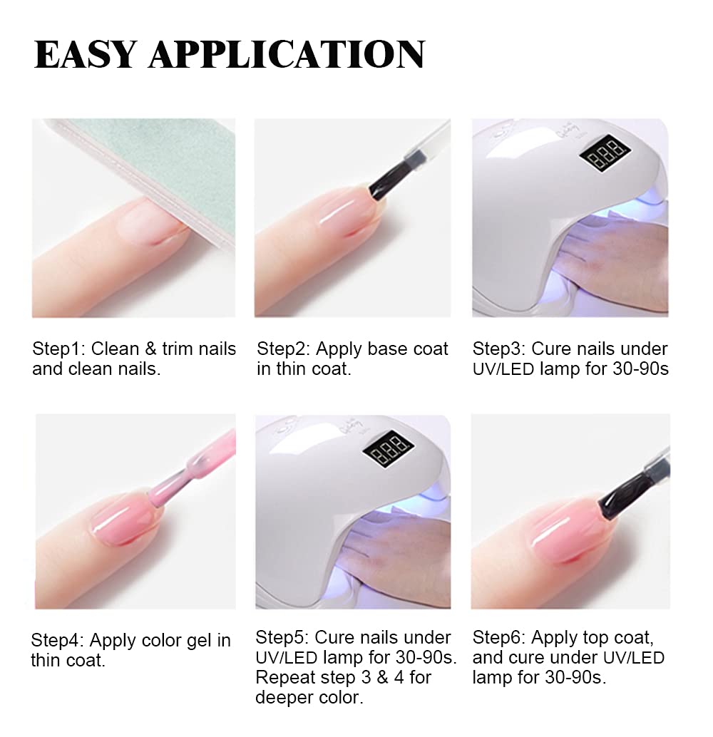 SilkPink Milky Gel 10ml – Natürliches Rosa für French & Ombré Nails – Abbildung 7