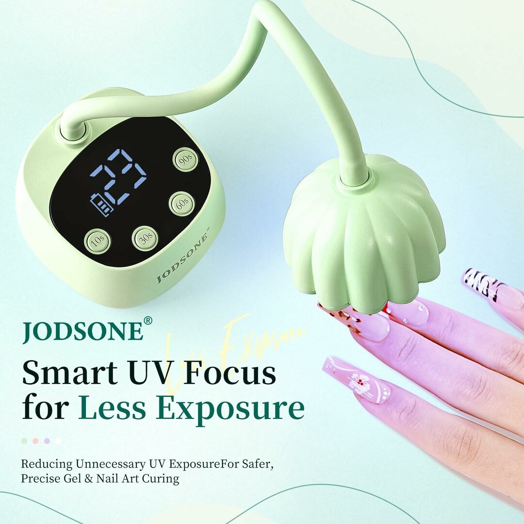 JodsMini Kabellos Nagellampe – Tragbare wiederaufladbare Mini-UV-Lampe – Abbildung 8