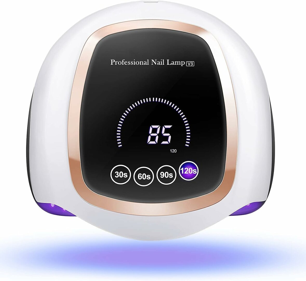 TouchScreen 168W Nagellampe – 7,5-Zoll LCD-Touchscreen, 4 Timer, Sensor – Abbildung 7