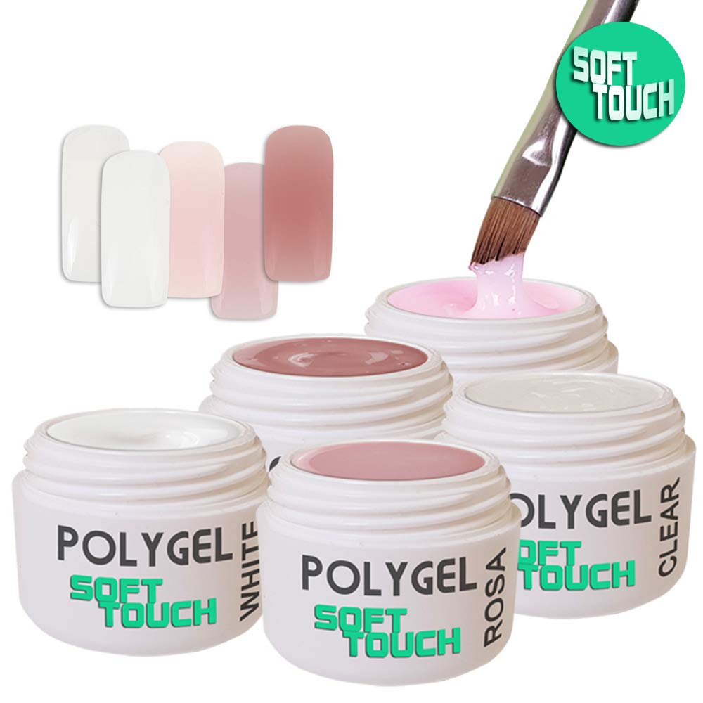 A4N SoftTouch Polygel – Made in Germany, cremig & selbstglättend für Anfänger – Abbildung 2