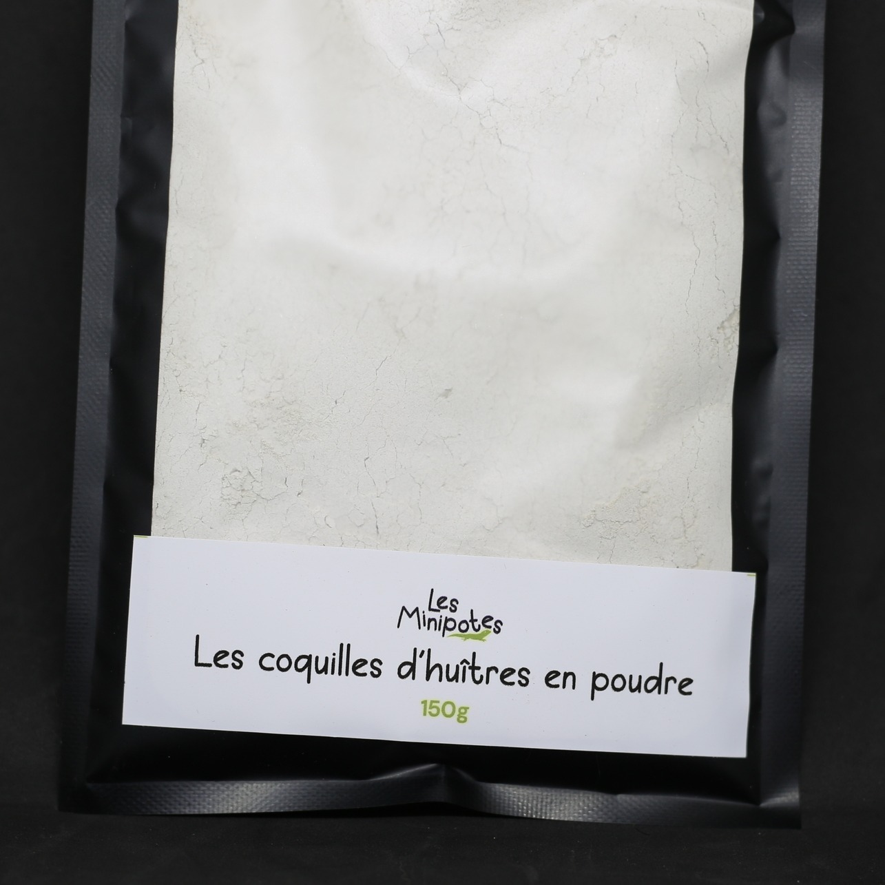 Coquille dhuîtres poudre