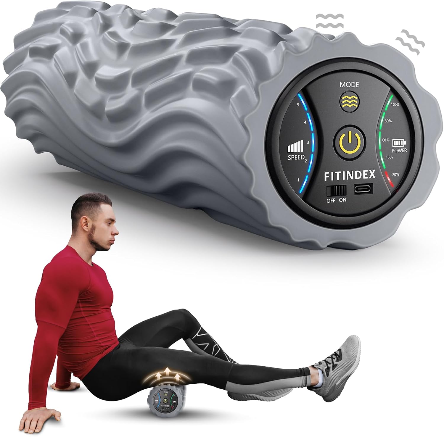 fitindex vibrating foam pad