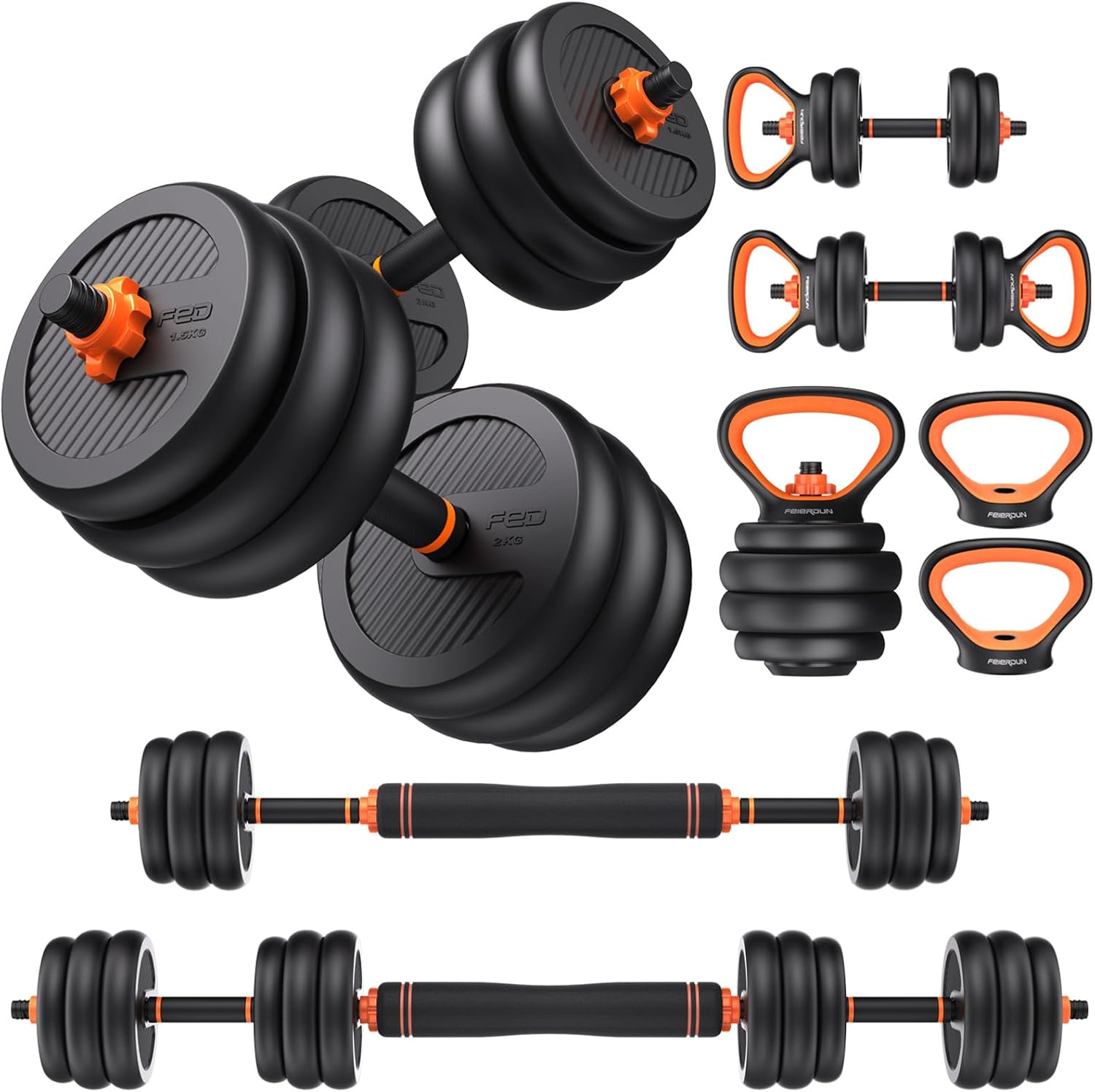Feirdun adjustable dumbbells