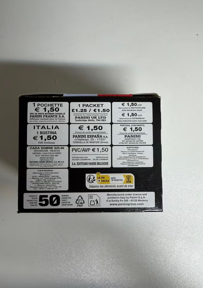 prix panini